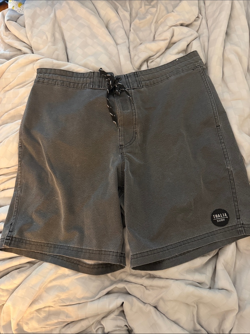 Thalia Surf Men's Charcoal Swim Board Shorts